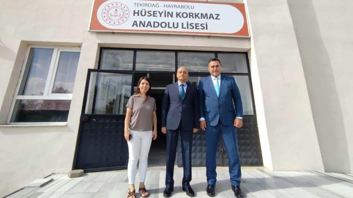 İLÇE MİLLİ EĞİTİM MÜDÜRÜMÜZ HÜSEYİN KÜÇÜK 